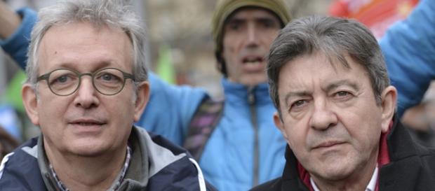 Pierre Laurent et Jean-Luc Melenchon Pierre Laurent et Jean-Luc Melenchon