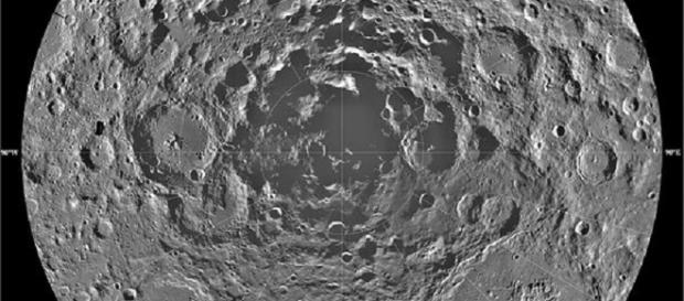 The Lunar South Pole (courtesy of NASA) The Lunar South Pole (courtesy of NASA)