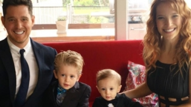 Foto: dal profilo Instagram di Michael Bubl&eacute;