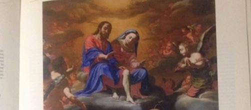 Il perdono di Assisi del pittore francese Jean Lhomme