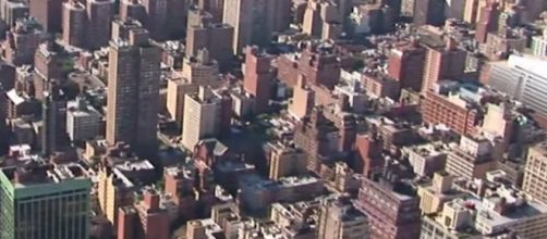 La città di New York vista dall'alto