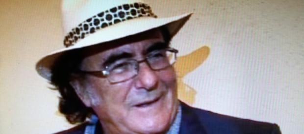 Albano Carrisi intervistato a Roma. Albano Carrisi intervistato a Roma.