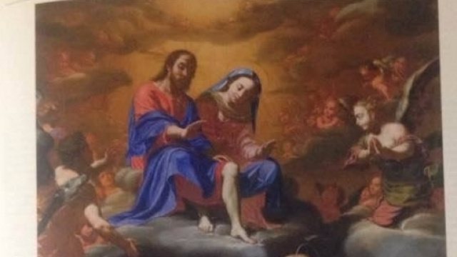 Il perdono di Assisi del pittore francese Jean Lhomme