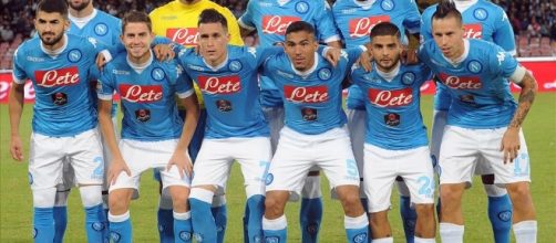 La formazione del Napoli Calcio.