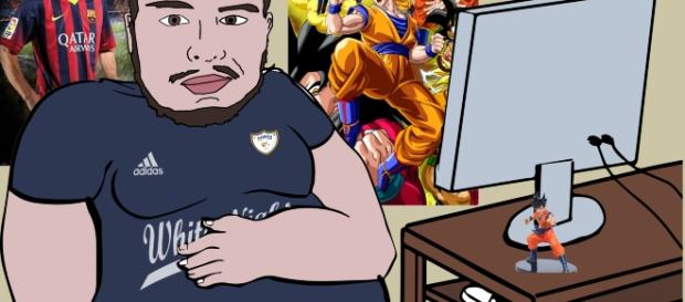 Artwork de July3p en su habitación junto a su PC, y sus posters de Messi y Goku. Artwork de July3p en su habitación junto a su PC, y sus posters de Messi y Goku.