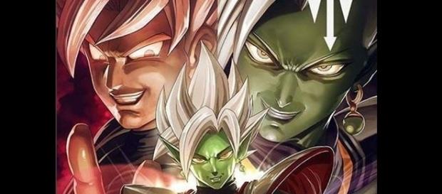 Black y Zamasu en un fan art de la fusión de ambos Black y Zamasu en un fan art de la fusión de ambos