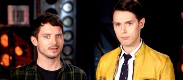 I protagonisiti della serie: Elijah Wood e Samuel Barnett I protagonisiti della serie: Elijah Wood e Samuel Barnett