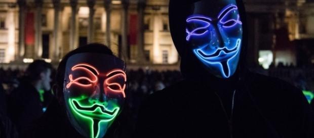 Million Mask March descends on London ... - thesun.co.uk Million Mask March descends on London ... - thesun.co.uk