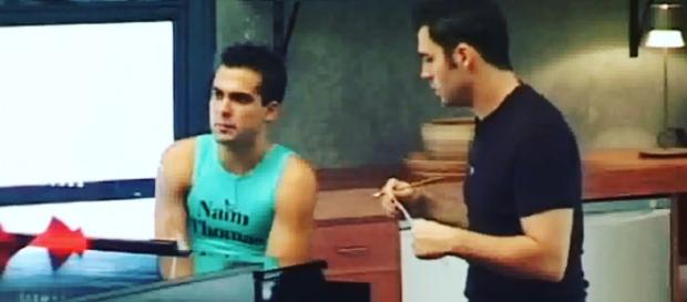 Naim Tomas y Juan Camus creando "mi música es tu voz" Naim Tomas y Juan Camus creando "mi música es tu voz"