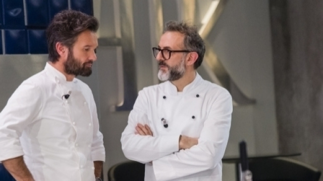 Carlo Cracco e Massimo Bottura a Hell's Kitchen