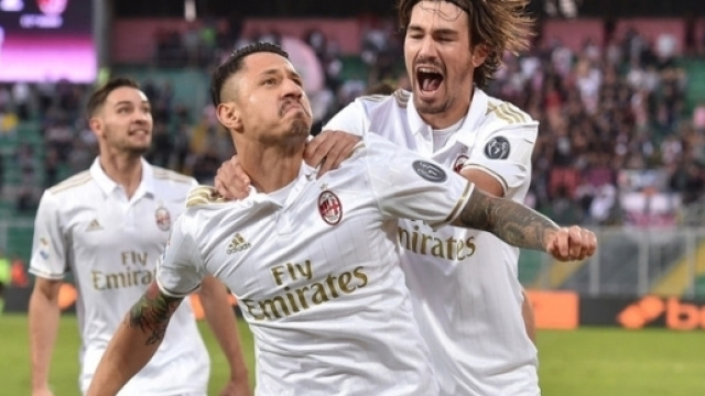 L'esultanza di Gianluca Lapadula