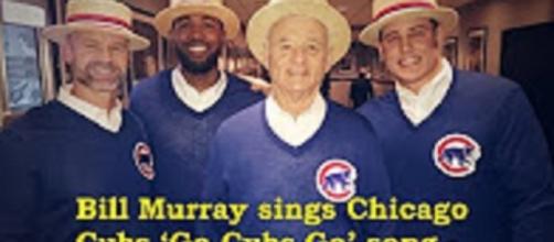 Source: Youtube Breaking News Channel: Bill Murray sings Chicago Cubs ‘Go Cubs Go’ song - ‘Saturday Night Live’