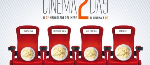 Domani torna per il terzo appuntamento il Cinema2Day.