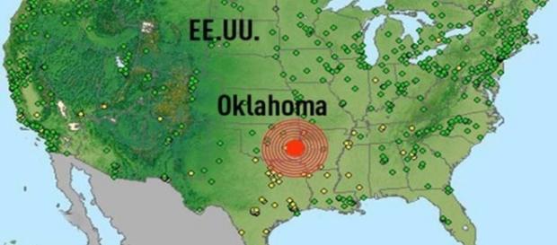 A terra treme em Oklahoma, Estados Unidos e população fica assustada A terra treme em Oklahoma, Estados Unidos e população fica assustada