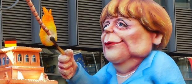 Angela Merkel podpala świat (fot. pixabay) Angela Merkel podpala świat (fot. pixabay)