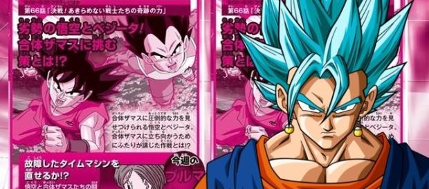 Sinopsis del episodio 66 con un fan-art de Vegetto SSBLUE Sinopsis del episodio 66 con un fan-art de Vegetto SSBLUE