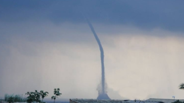 Sardegna, maltempo e trombe d'aria