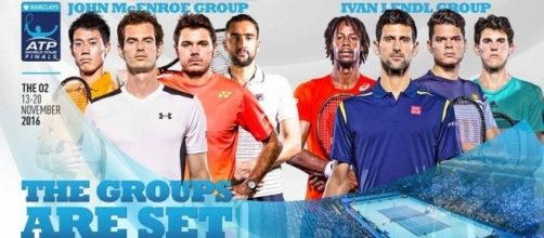 I gruppi delle Atp Finals di Londra