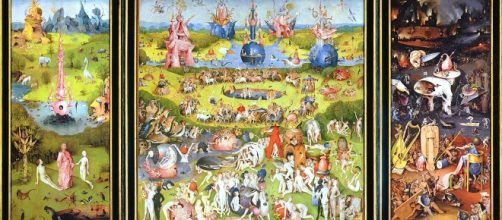Il Surriscaldamento Globale e Il Giardino delle delizie, un trittico olio su tavola di Hieronymus Bosch, (1480-90)