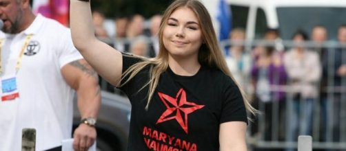 Maryana Naumova, la pesista russa tifosa di Donald Trump