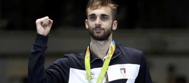 Daniele Garozzo premiato a Rio De Janeiro Daniele Garozzo premiato a Rio De Janeiro