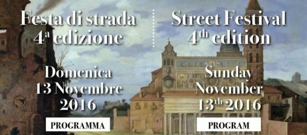la locandina della 4 festa di strada di Via San Martino ai Monti la locandina della 4 festa di strada di Via San Martino ai Monti