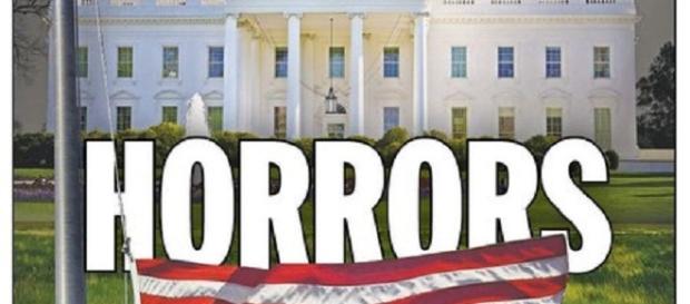 Portada de un diario americano, horrorizado por la victoria de Donald Trump. Portada de un diario americano, horrorizado por la victoria de Donald Trump.