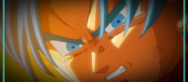 Trunks llorando porque podría morir Trunks llorando porque podría morir