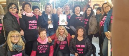 Riforma pensioni, emendamento Opzione donna: foto da Facebook Opzione Donna Proroga al 2018