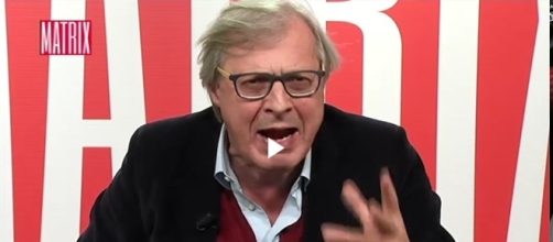 Vittorio Sgarbi da Matrix | Tito Di Persio