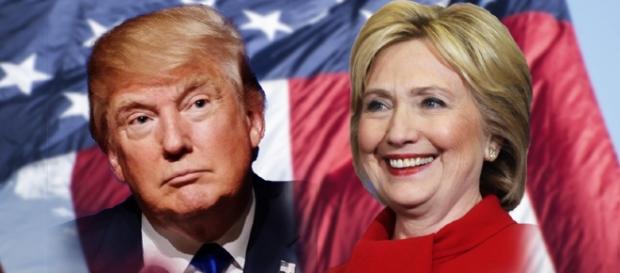 A apuração de votos está acirrada para Hillary e Trump (Foto: Reprodução) A apuração de votos está acirrada para Hillary e Trump (Foto: Reprodução)