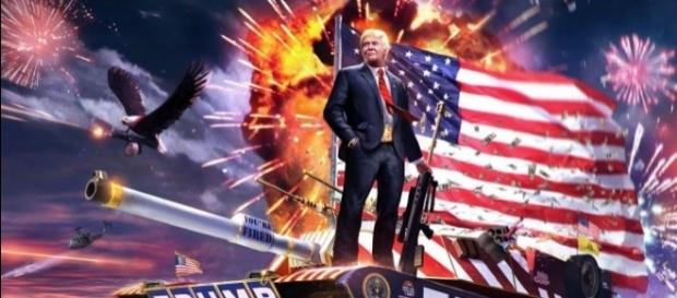 Donald Trump un peligro bélico para el mundo Donald Trump un peligro bélico para el mundo