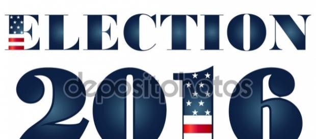 Elecciones 2016 con la ilustración de la bandera de Estados Unidos ... - depositphotos.com Elecciones 2016 con la ilustración de la bandera de Estados Unidos ... - depositphotos.com