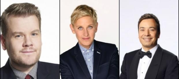James Corden, Ellen DeGeneres, Jimmy Fallon - TV-Moderatoren warnten das Land vor seinem neuen Präsidenten. James Corden, Ellen DeGeneres, Jimmy Fallon - TV-Moderatoren warnten das Land vor seinem neuen Präsidenten.