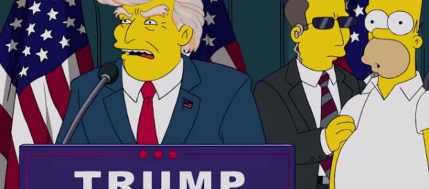 Simpsons "adivinharam" que Trump chegaria à presidência dos EUA Simpsons "adivinharam" que Trump chegaria à presidência dos EUA
