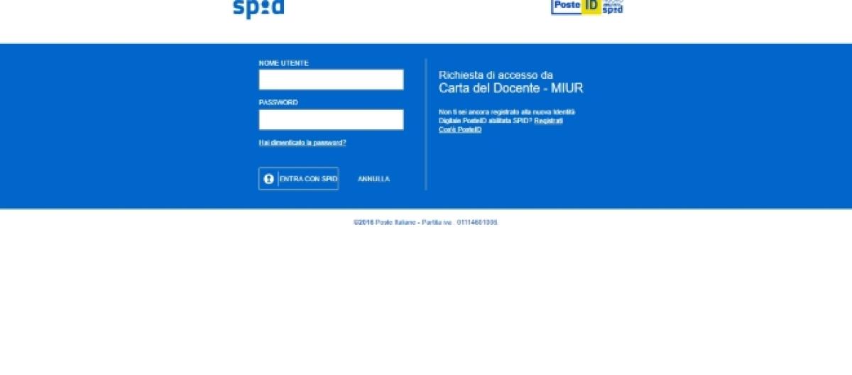 Carta Del Docente E Spid A Guida Completa Per Registrarsi E