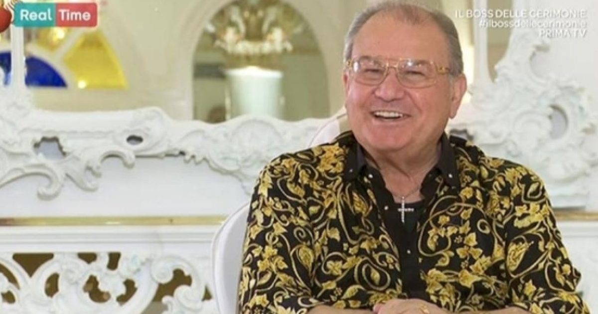 Addio al Boss delle cerimonie morto stamane