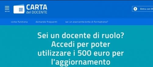 Card docenti 500 euro Miur, la piattaforma è attiva: primi passi e passaggi importanti