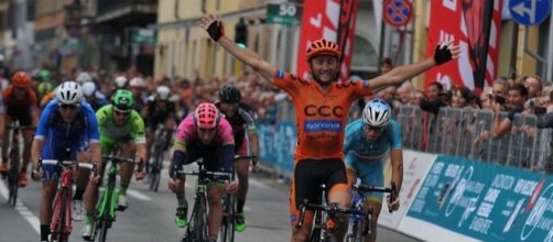 Davide Rebellin, la vittoria alla Coppa Agostoni dello scorso anno