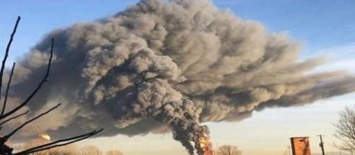 Esplosione in una raffineria petrolchimica Eni in provincia di Pavia