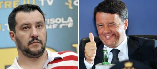 Matteo Salvini e Matteo Renzi: La strana coppia anti-fannulloni ... - meltybuzz.it