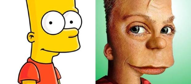 Como sería Bart en la vida real Como sería Bart en la vida real