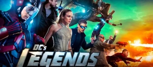 Legends of Tomorrow tv show logo image via Flickr.com Legends of Tomorrow tv show logo image via Flickr.com