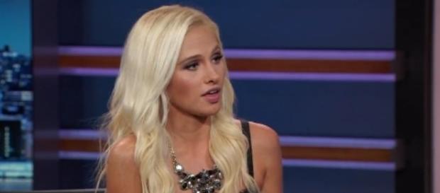 Tomi Lahren on "The Daily Show," via Twitter Tomi Lahren on "The Daily Show," via Twitter