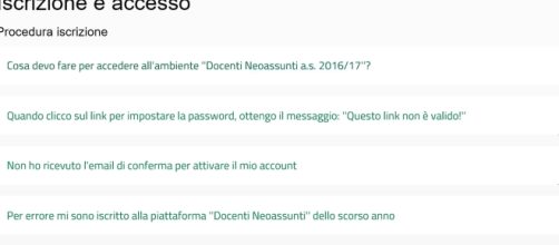 come risolvere i problemi di accesso su Indire