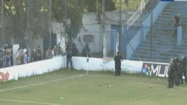 Calciatore argentino ferito alla testa - clarin.com