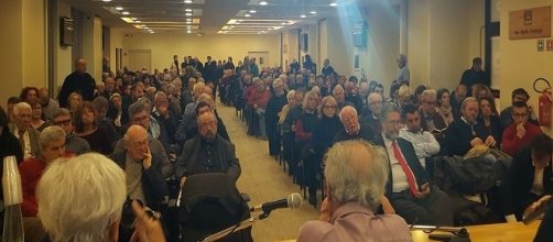 La platea dei soggetti della sinistra per il NO riuniti a Roma