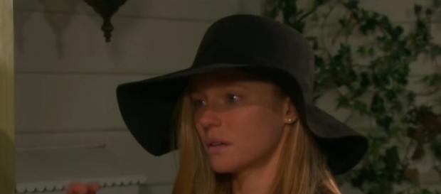 Abigail Devereaux runs away on 'Days Of Our Lives' - Image via Movie Extras/Photo Screencap via NBC/YouTube.com Abigail Devereaux runs away on 'Days Of Our Lives' - Image via Movie Extras/Photo Screencap via NBC/YouTube.com