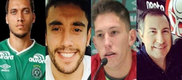 Alan Ruschel, Jackson Follmann e Rafael Henzel voltam ao Brasil nessa 2ª feira, 12 Alan Ruschel, Jackson Follmann e Rafael Henzel voltam ao Brasil nessa 2ª feira, 12