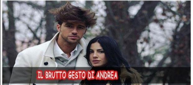 Uomini e Donne news: il brutto gesto di Andrea Damante scatena i fan, Giulia lo difende Uomini e Donne news: il brutto gesto di Andrea Damante scatena i fan, Giulia lo difende